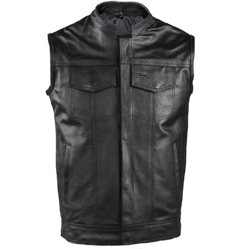 Leather Vest Tighter Fit