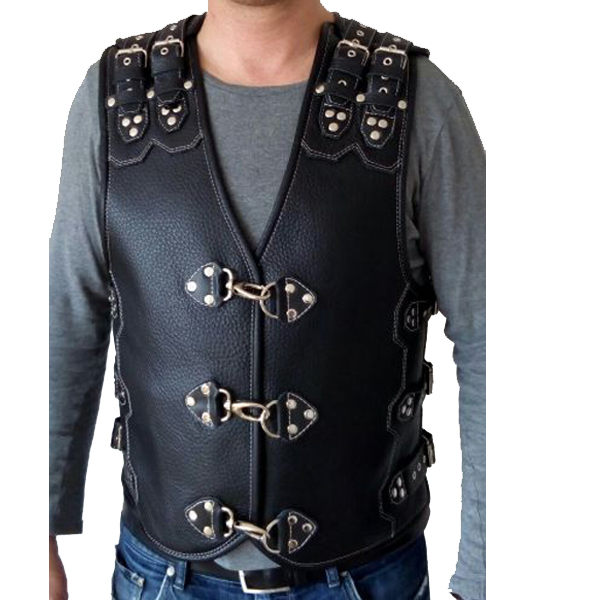 Leather Vest Tighter Fit