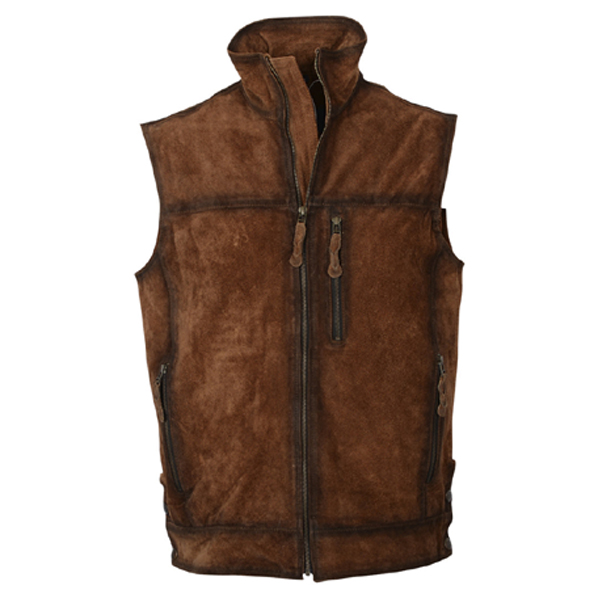 Suede Leather Vest