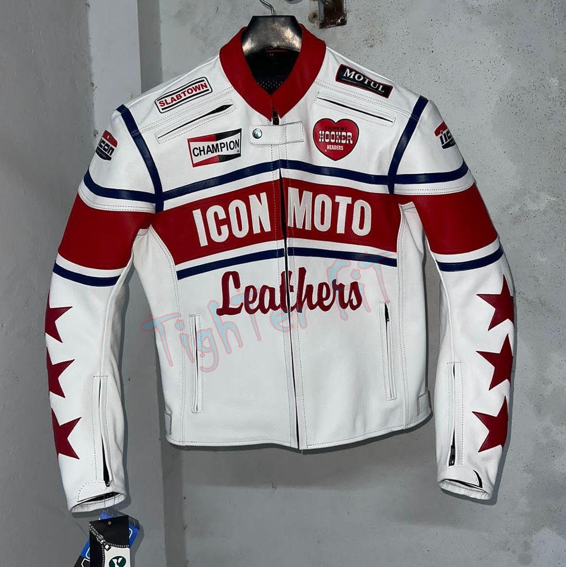 Icon Moto Leather Racing Jacket