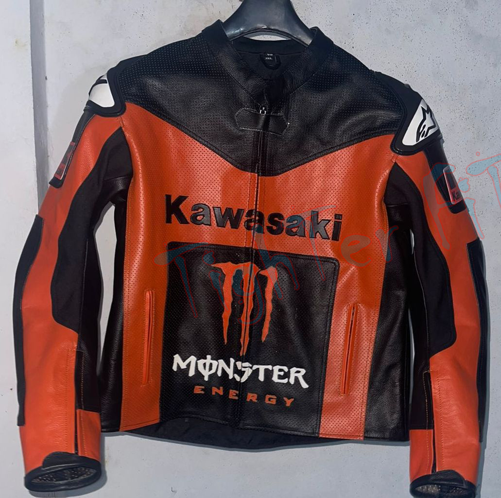 Kawasaki  Leather Racing Jacket