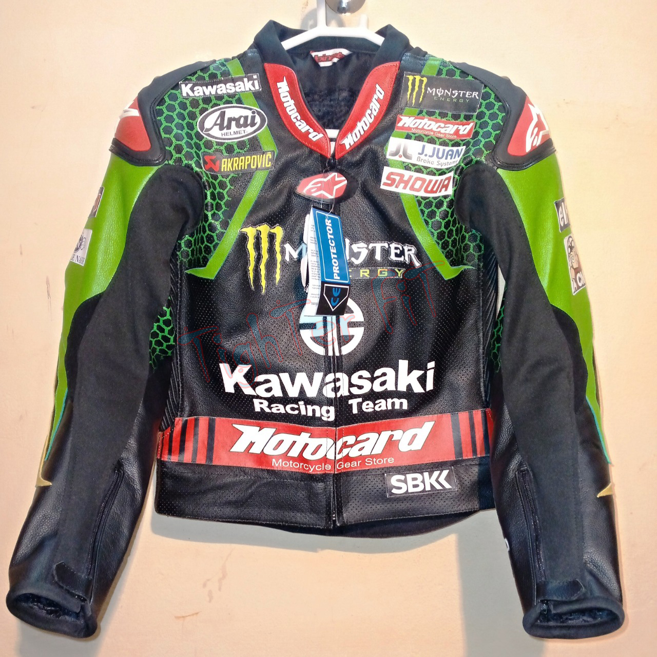 Kawasaki NINJA Leather Racing Jacket