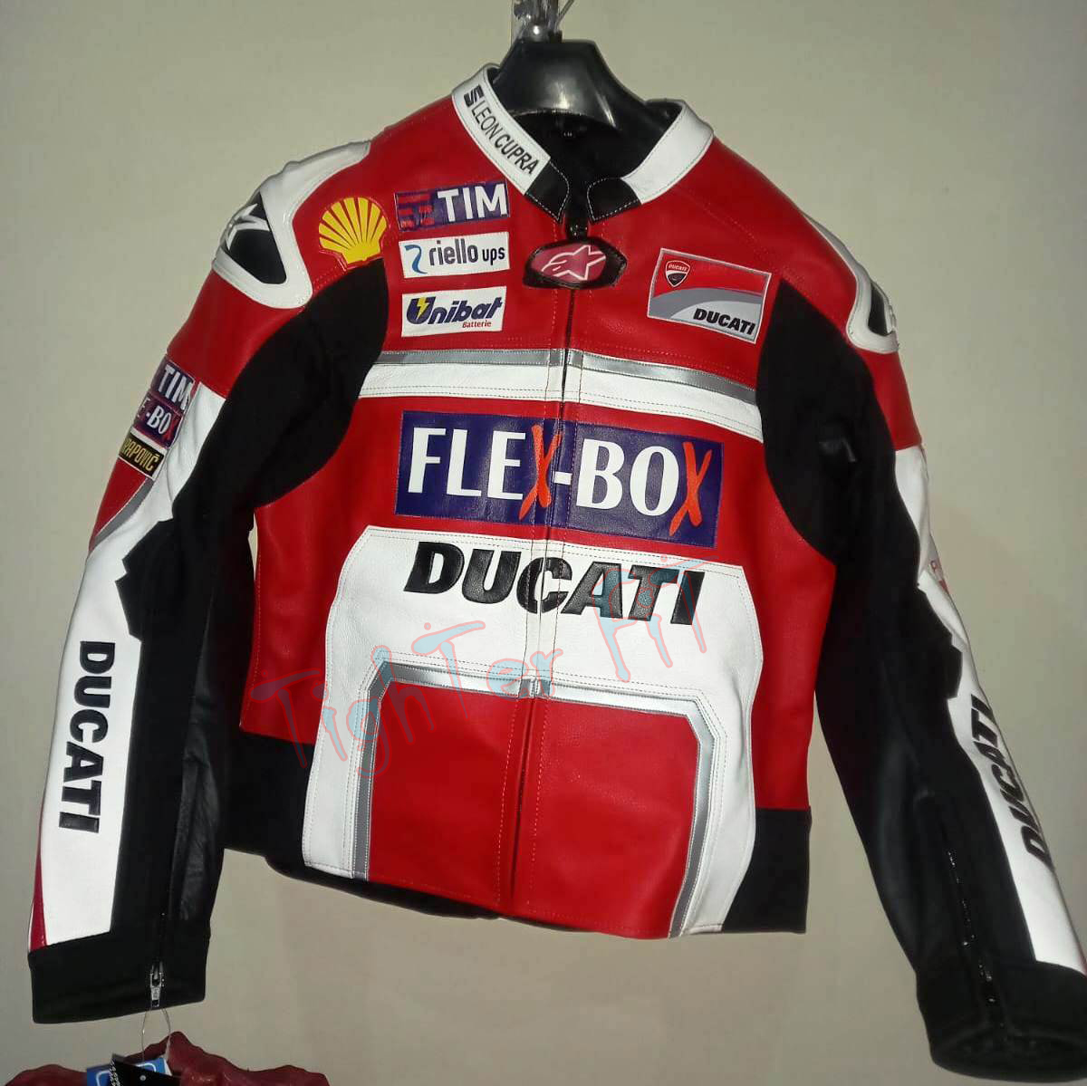Ducati Flex-Box Leather Racing Jacket